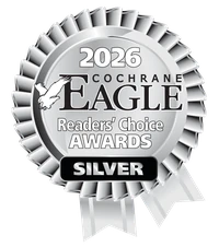 Grande Dentistry, Silver Winner, Best Dental Office, 2026 Cochrane Eagle Readers' Choice Awards